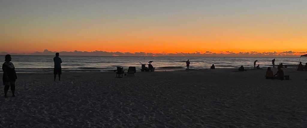 Sunset on Sarasota Beaches