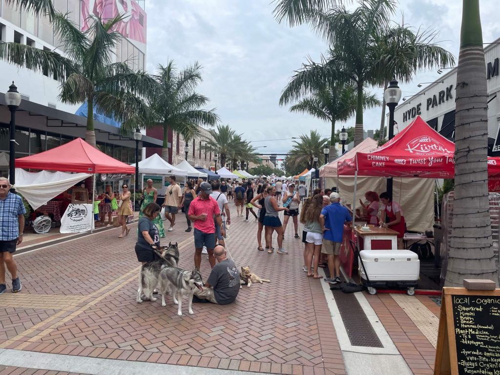 Sarasota Farmers Market on Saturdays