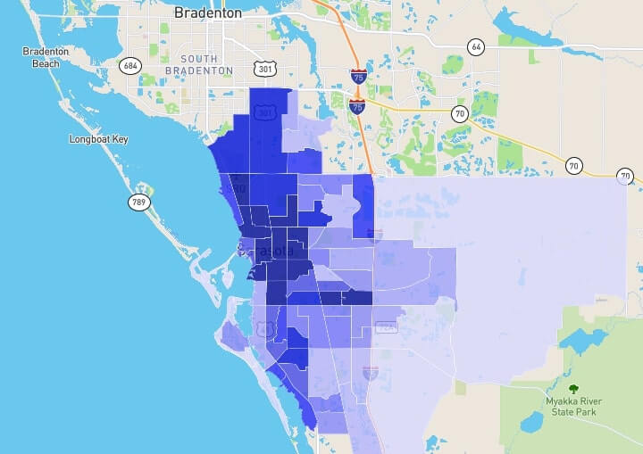 Sarasota Crime Map